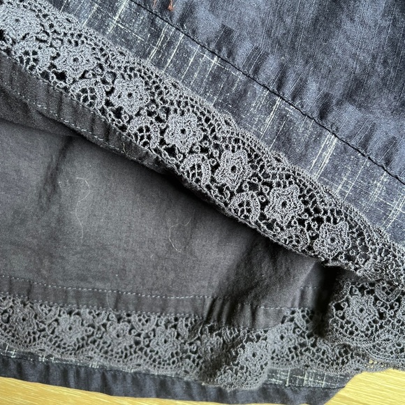 Anthropologie Roped-In Dress by Wakana Koike, Navy Strapless Corset 4 nautical - Picture 7 of 9